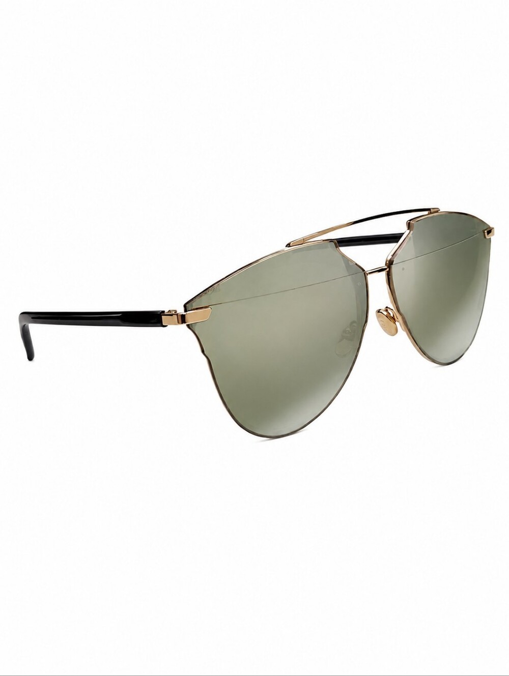 DIOR |  Mirrored Aviator Sunglasses Prism Gradient Silver